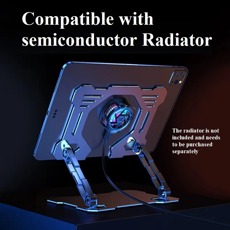 

Подставка для телефона и планшета, регулируемая подставка из алюминиевого сплава для ноутбука до 17 дюймов, портативная складная охлаждающая подставка
