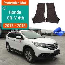 Car B Pillar Anti-kick Protective Mat Pad Cushion Case Stickers Accessories For Honda CR-V 2012 2013 2014 2015 2016 Styling