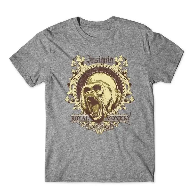 Camiseta Insignia Royal Monkey 100% algodón Premium nueva