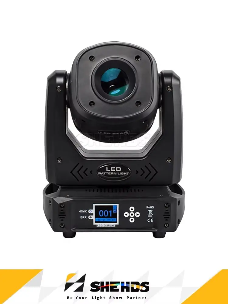 SHEHDS LED Spot 100W Moving Head Lights 6 Prism DMX Controller für Discos Bühnen-DJ-Beleuchtung