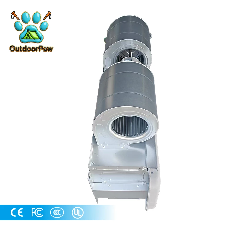 Residential heating and cooling water level concealed fan coil air conditioning system