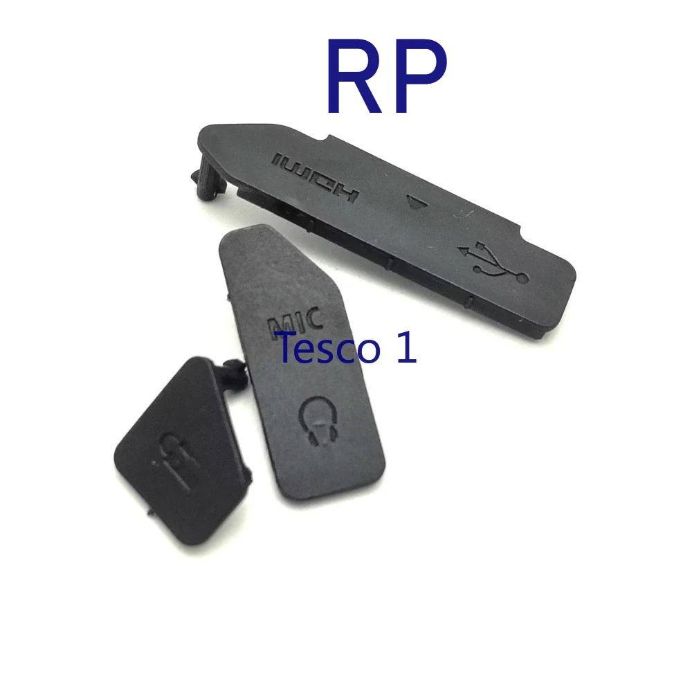 Brand New for CANON EOS R R5 R6 R6II EOSR RP USB HDMI-compatible / MIC Rubber Interface Terminal Rubber Door Cover Repair Part