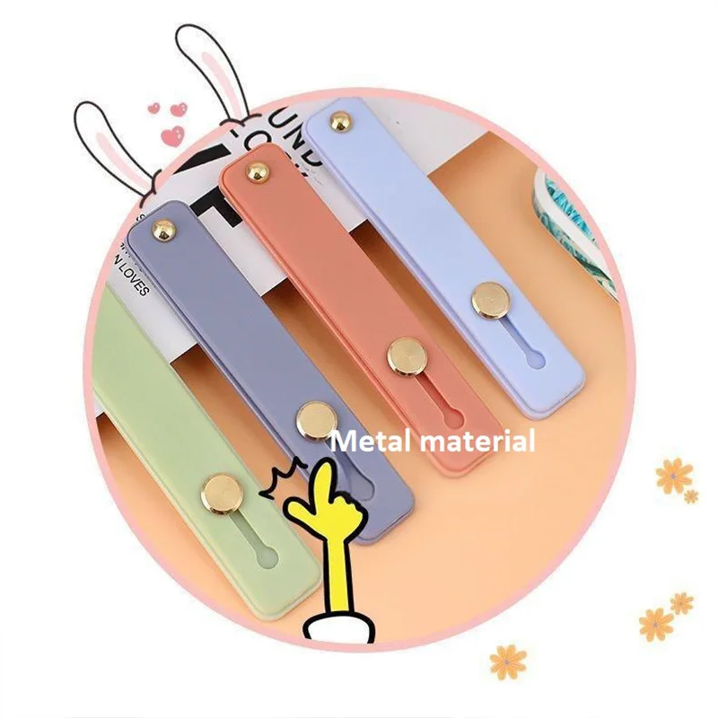 携帯電話用フィンガーストラップ リストバンド リンググリップトック ホルダー ソケット ポケット サポート 拡張スタンド 怠惰なホルダー SJZJ12