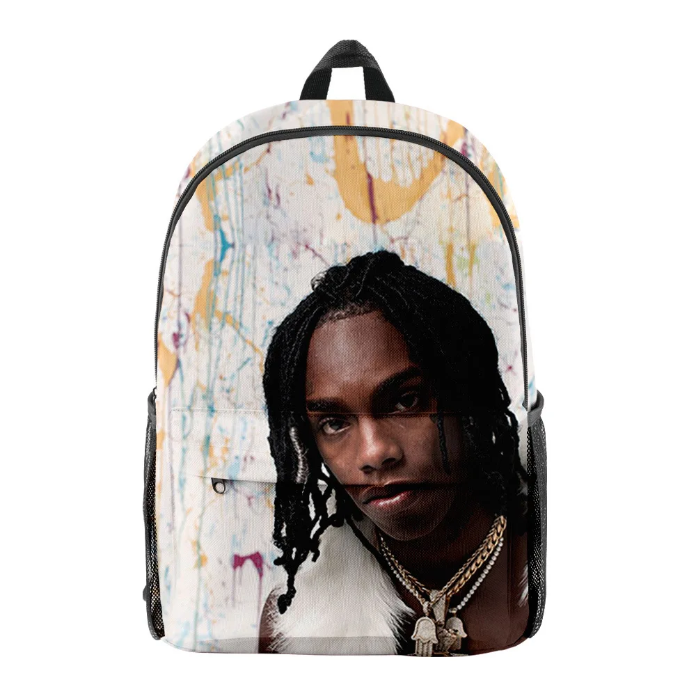 

Trendy Youthful YNW Melly Student School Bags Notebook Backpacks 3D Printed Oxford Waterproof Boys/Girls Funny Travel Bags