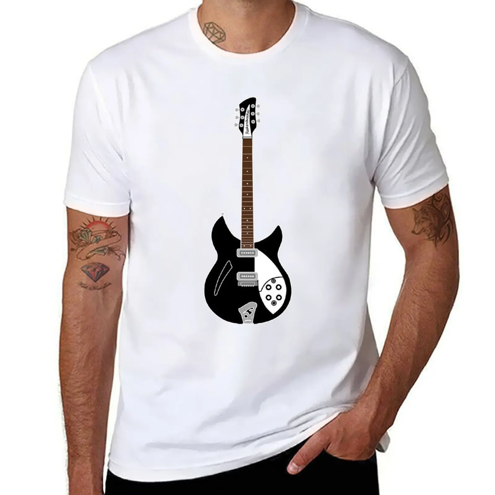 

RICKENBACKER 330 T-Shirt man graphic t shirt man t shirts high quality luxury brand T-Shirt