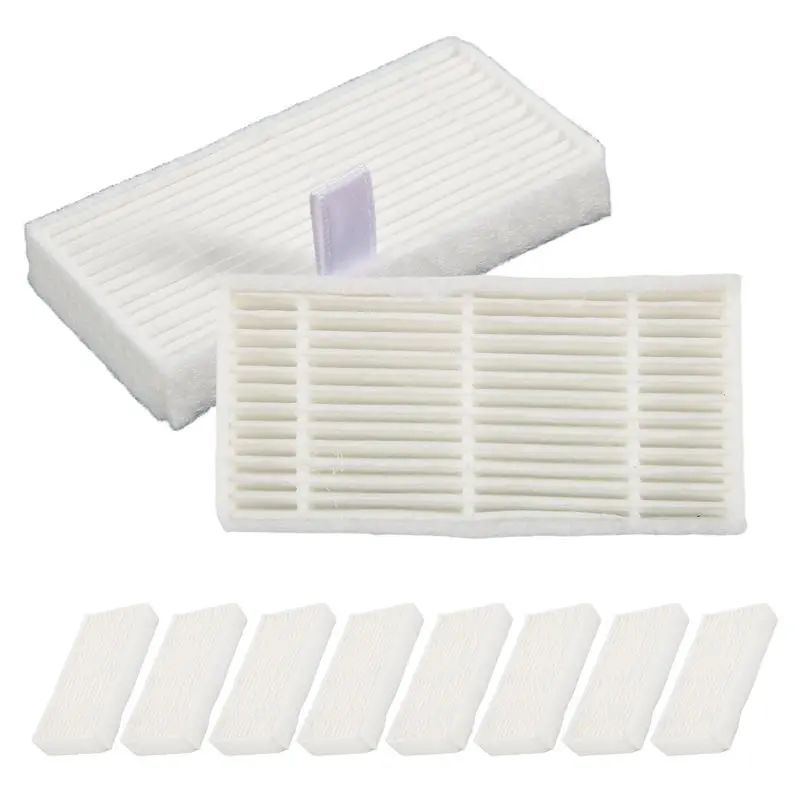 Y42A-10PCS Washable Hepa Filter Replacement For Midea VCR04W Robot Vacuum Cleaner Accessories Filters