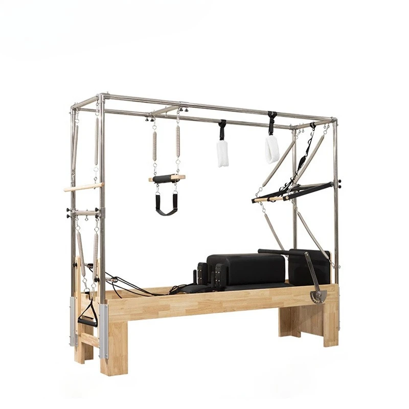 Pilates three-in-one core bed, multi-functional solid wood bed, large equipment, home and commercial venues