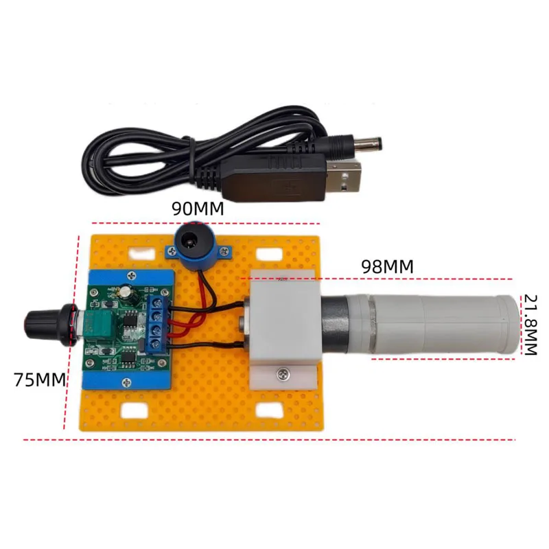 9V Adjustable Speed…