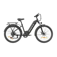 AVAKA K200 Electric Trekking Bike 26 Inch 48V12AH Lithium Battery 50 NM Brushless Motor Shimano 7S Transmission 40-100 KM Range