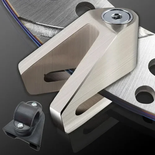 Imagen 1 del producto Cerradura de freno de disco de motocicleta Atoms de todo punto, vehículo eléctrico, bicicleta de montaña, bloqueo de seguridad antirrobo, marco de bloqueo de rueda de cubo de disco