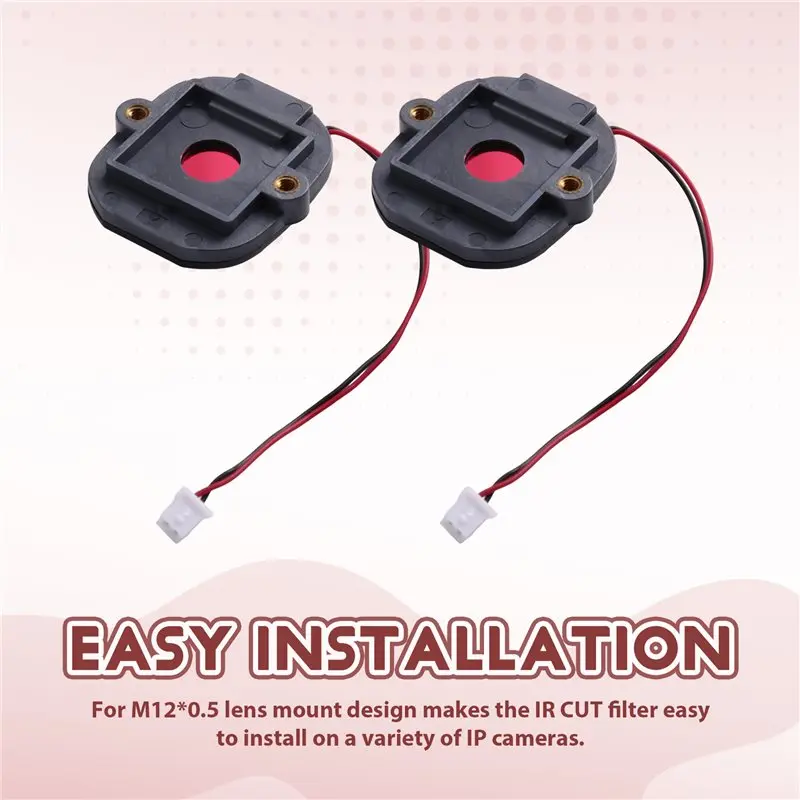【STABLE QUALITY】IR CUT Filter IR-CUT Switch IRCUT Double Lens Holder
