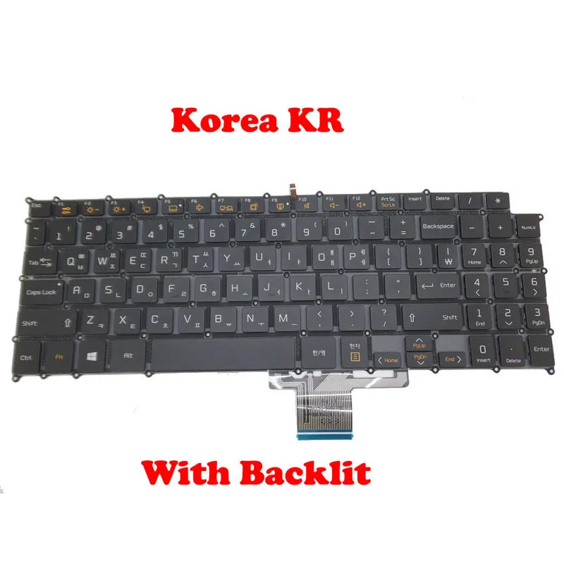 

Korean BR Backlit Keyboard For LG 15Z970 15Z970-G HMB8154ELA35 HMB8154ELB35 BR HMB8155ELA13 KR HMB8154ELA18 AR HMB8154ELA02 SP