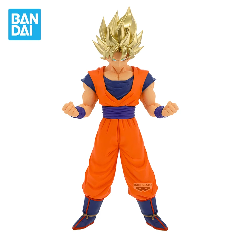 

Banpresto Dragon Ball Anime Figurines Bos Super Saiyan Goku PVC Action Figures DBZ Figurals Collectible Model Toys