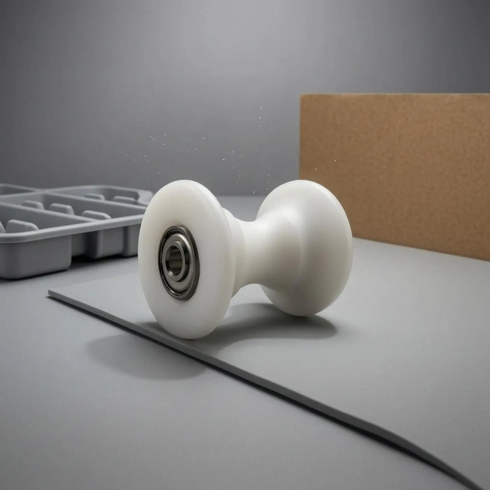 Fitness Pulley Wheel Flared Ends Ball Bearing Pulley Wheel Exercise Equipment Part Low Noise High Load Capacity