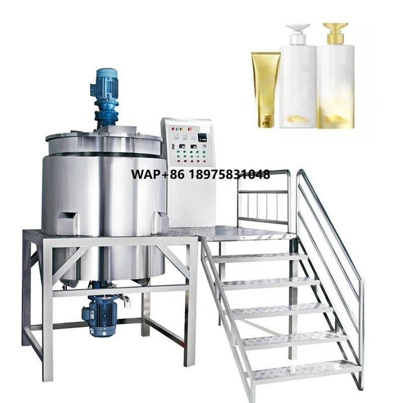 Mixing Equipment Dispersion Homogenizer Liquid Soap Making Machine Emulsion Mixer Cosmetic Cream Mixing Machine