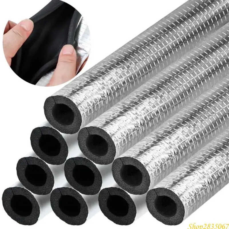 10 قطعة أنبوب عازل من الفوم أكمام عازلة سميكة لأنابيب الشتاء 831F