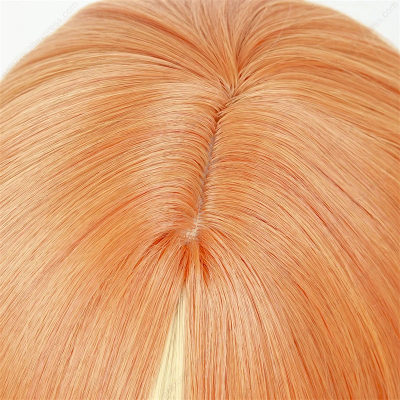 Anime Akito Shinonome Cosplay Wig 30cm Orange Short Wigs Heat Resistant Synthetic Hair