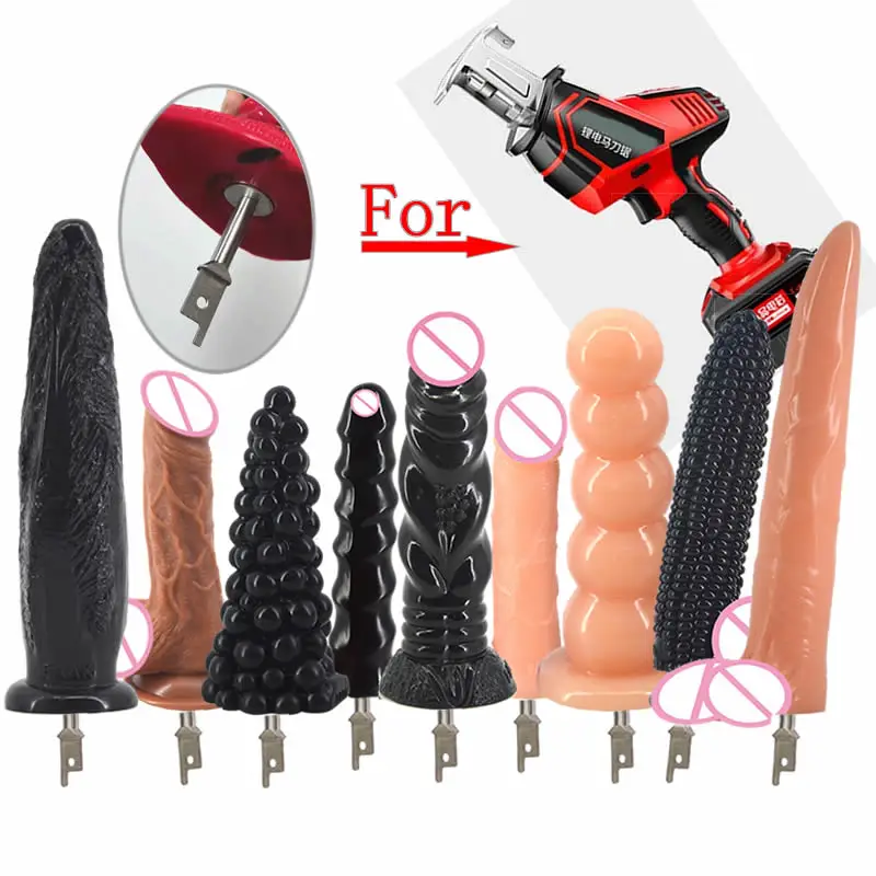 Reciprocating Saw Sex Machine (DIY)Adapter For Attachments Dildo Reciprocating Saw Anal Plug Adapter Corn Cabbage Penis