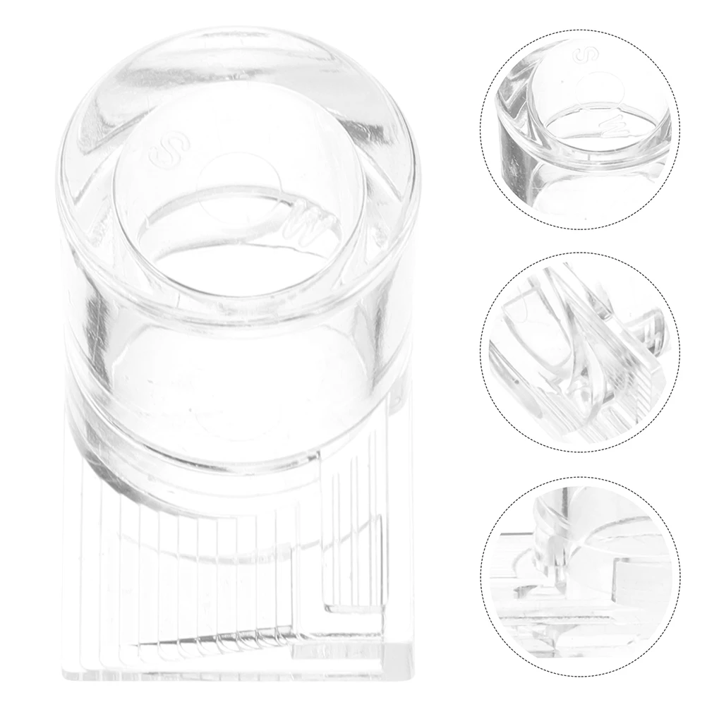 

2pcs Ant Water Feeder Acrylic Transparent Dish for Ant Keeping Easy Clean Reptile Snake Bowl Small Animals Accessories