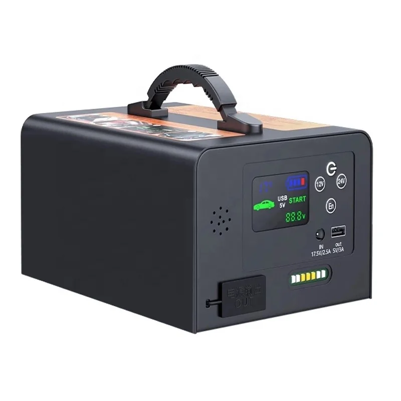 12 24 Volt Jump Starter 63000 mAh Portable Power Pack Battery Boost Pack 12v 24v Heavy Duty Truck Jump Starter