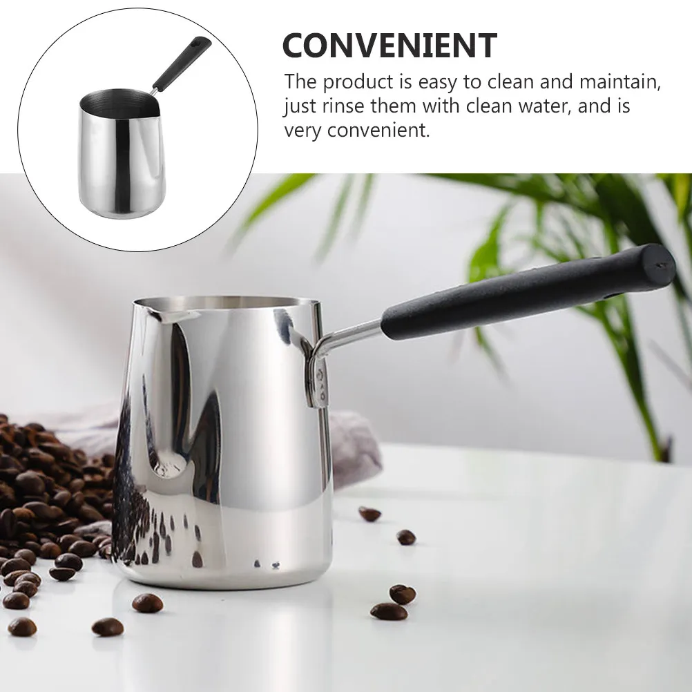 1Pcs Premium Food Grade Stainless Steel Milk Cup Frothing Jug for Coffee Art Yogurt Juice Storage Easy Clean Ergonomic Handle