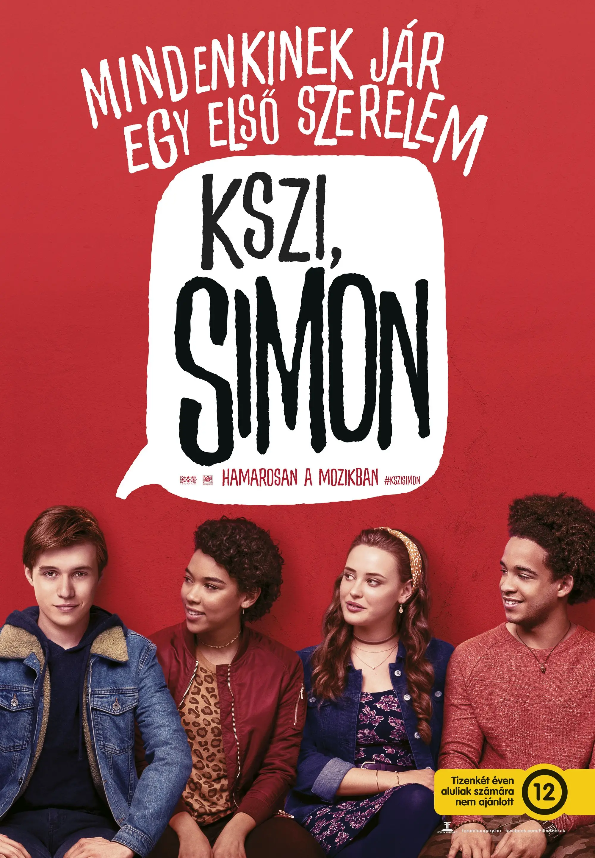 Movie Love, Simon (2018) POSTER Wandkunst Huisdecoratieve schildering