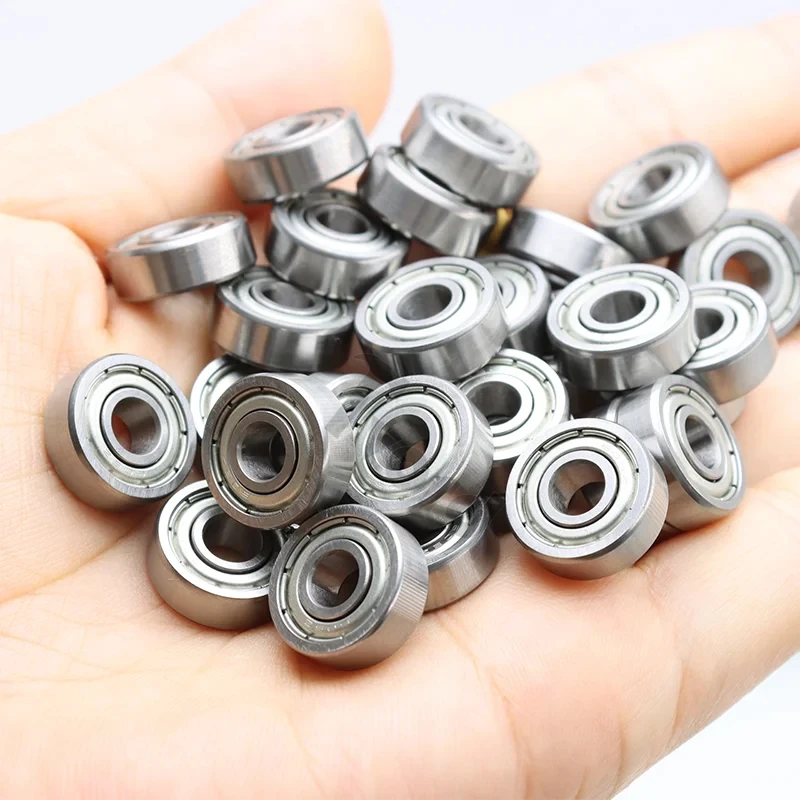 Miniature Bearing 3x6x2.5 4x8x3 5x8x2 5x11x4 6x12x4 8x12x3.5mm Bore 2mm 3mm 4mm 5mm 6mm 7mm 8mm Deep Groove Ball RC Car Bearings