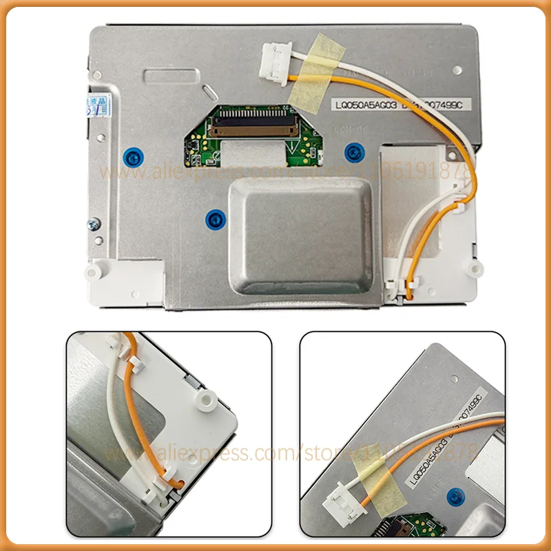 

5" LQ050A5AG03 LQ5AW136T LQ5AW136R LQ5AW126 LQ5AW13 LQ5AW116 400-00038-05 Screen For V.WMer ce. d es Posche car Instrument LCD
