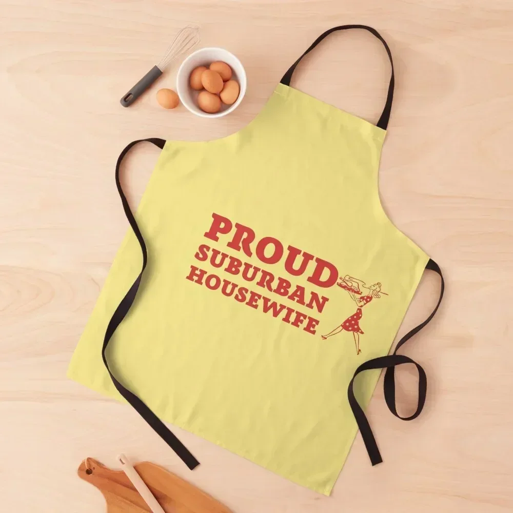 

Proud Suburban Housewife, Housewife National Day Apron kitchen item Men's Kitchen Kitchen New 2022 Year beauty master Apron