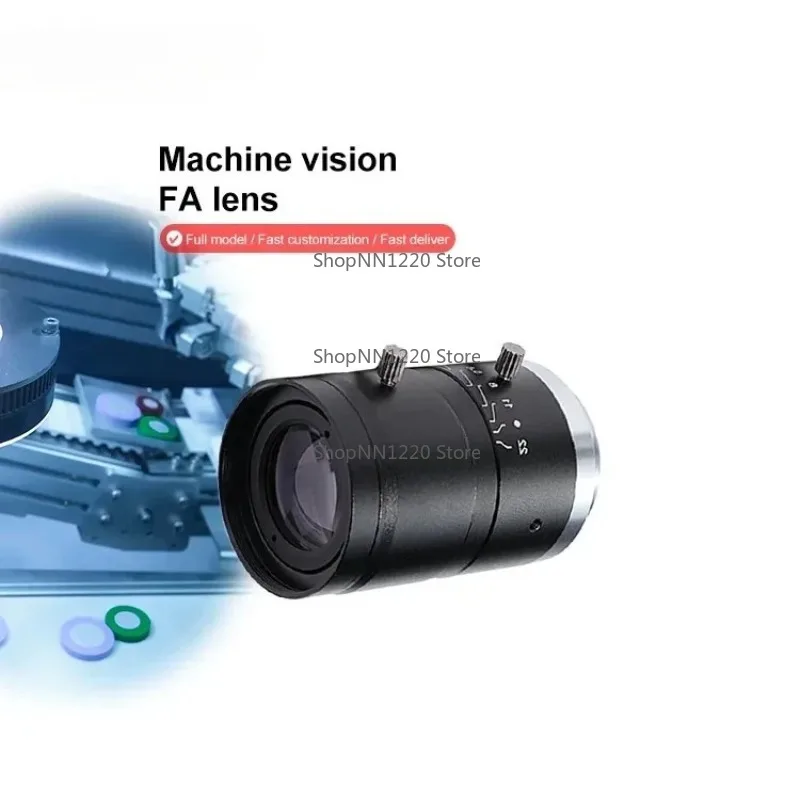 

Industrial 1/1.8'' 5MP FA Lens with 50mm Focal Length for Machine Vision and Detect Inspection Lenses