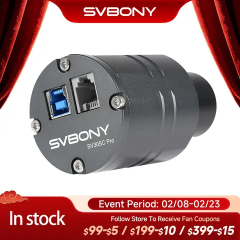 2MP USB3.0 Astronomy Guiding Camera svbony