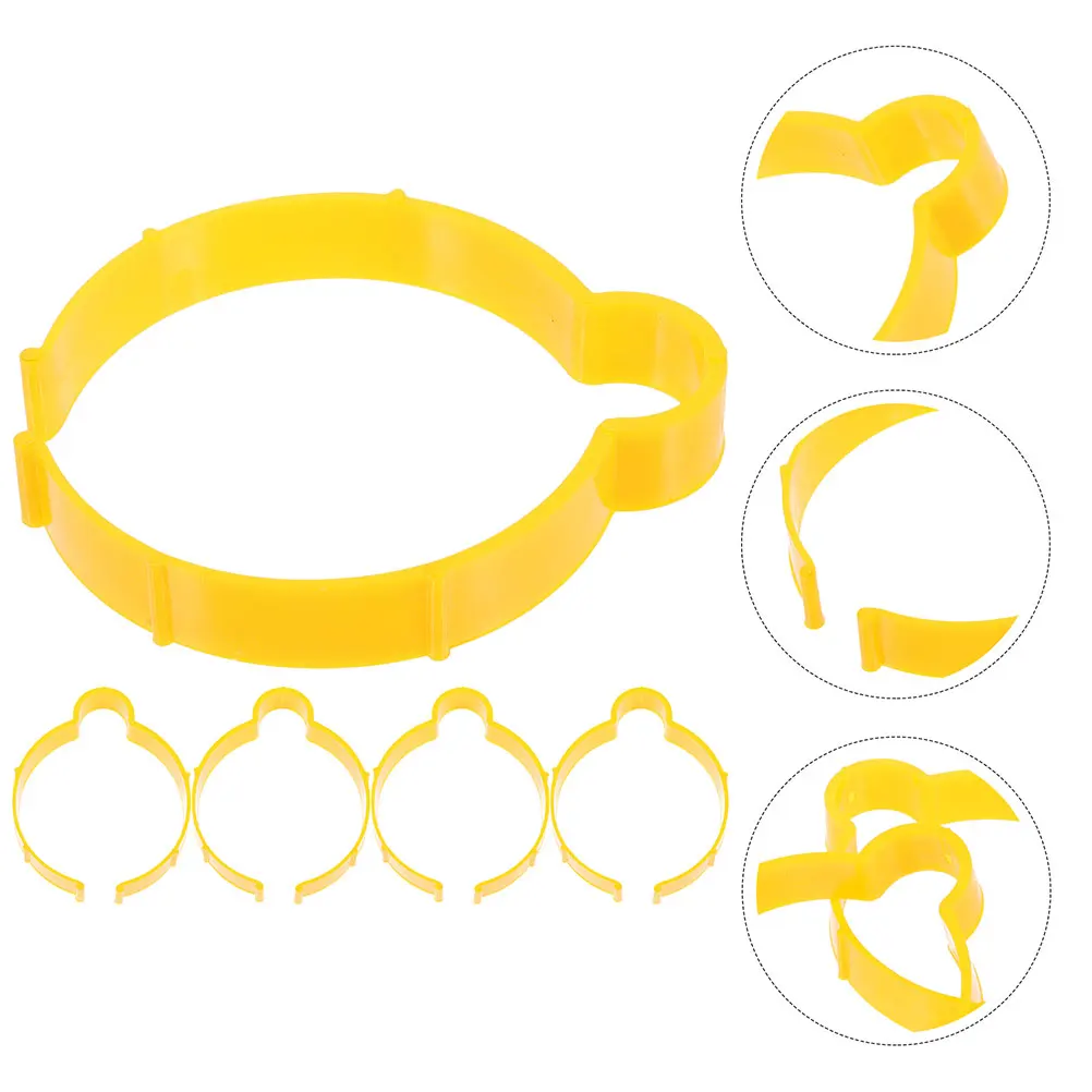 

10pcs Yellow Fixing Ring Car Color Changing Film Clip Vinyl Holder Auto Body Tool Film Roll Holding Tools Vinyle Wrap Storage