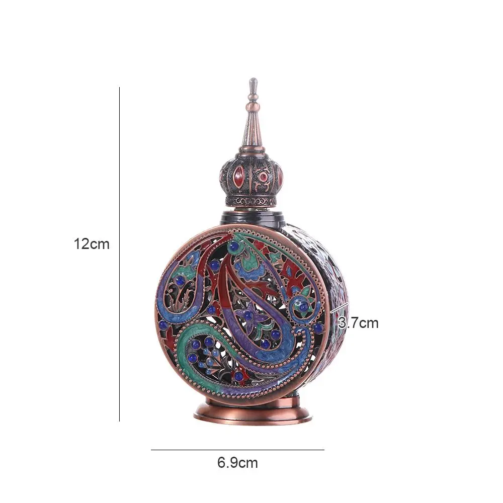 Stylizacja Dekoracja Prezent Antyk Mini Pojemnik na Kosmetyki Butelka z Kroplomierzem Butelki na Olejki Eteryczne Butelki Wielokrotnego Użytku