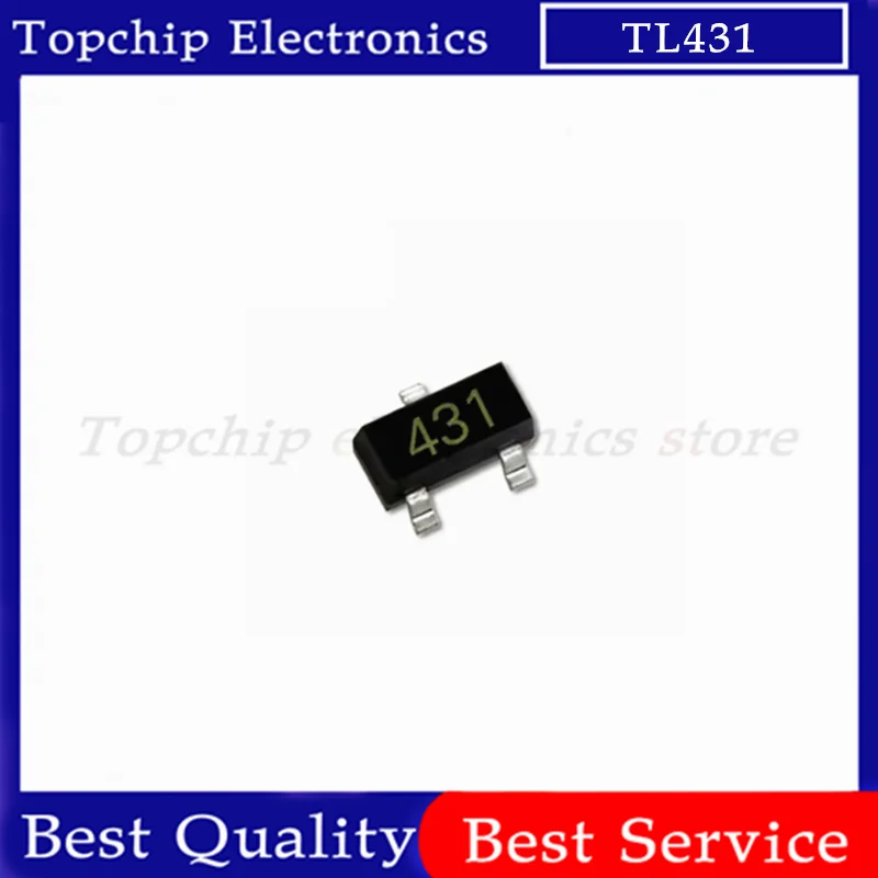 50pcs TL431 SOT TL431A SOT-23 431 SOT SMD new voltage regulator IC