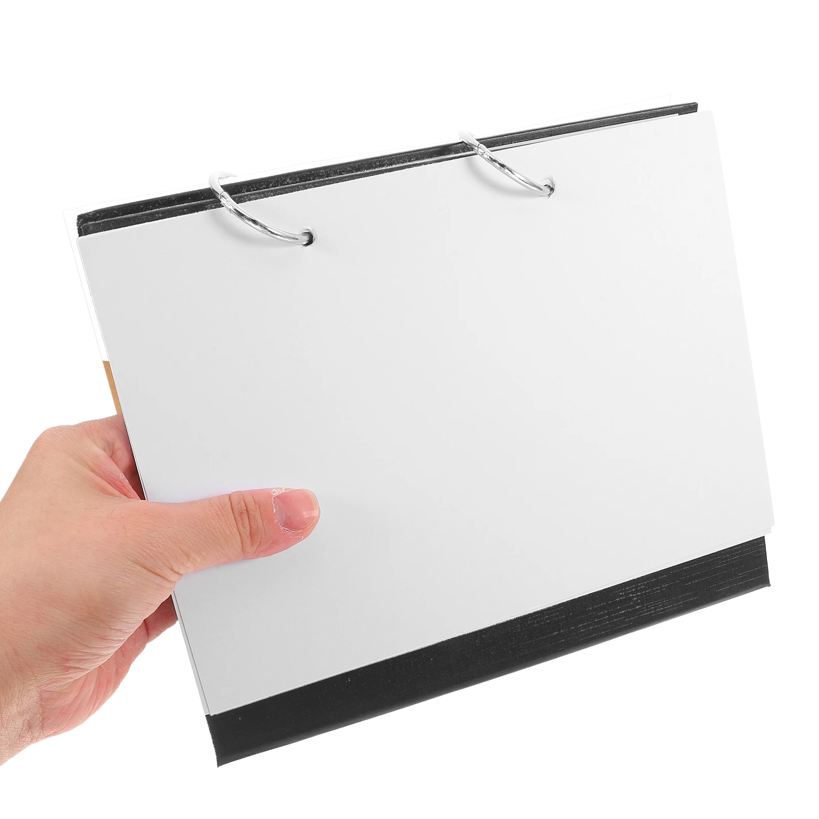 

2-Ring Blank Desk Detachable Thick Pages Diy Flip Calendar For Office Home Craft Block Calendar Paper Notebook Desktop Planner