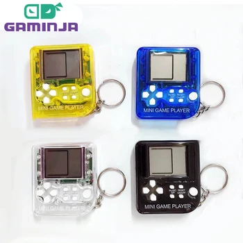 GAMINJA Retro Mini jugadores de juegos portátiles juegos electrónicos clásicos juego de consola de mano rompecabezas para niños consola de juegos juguetes regalo