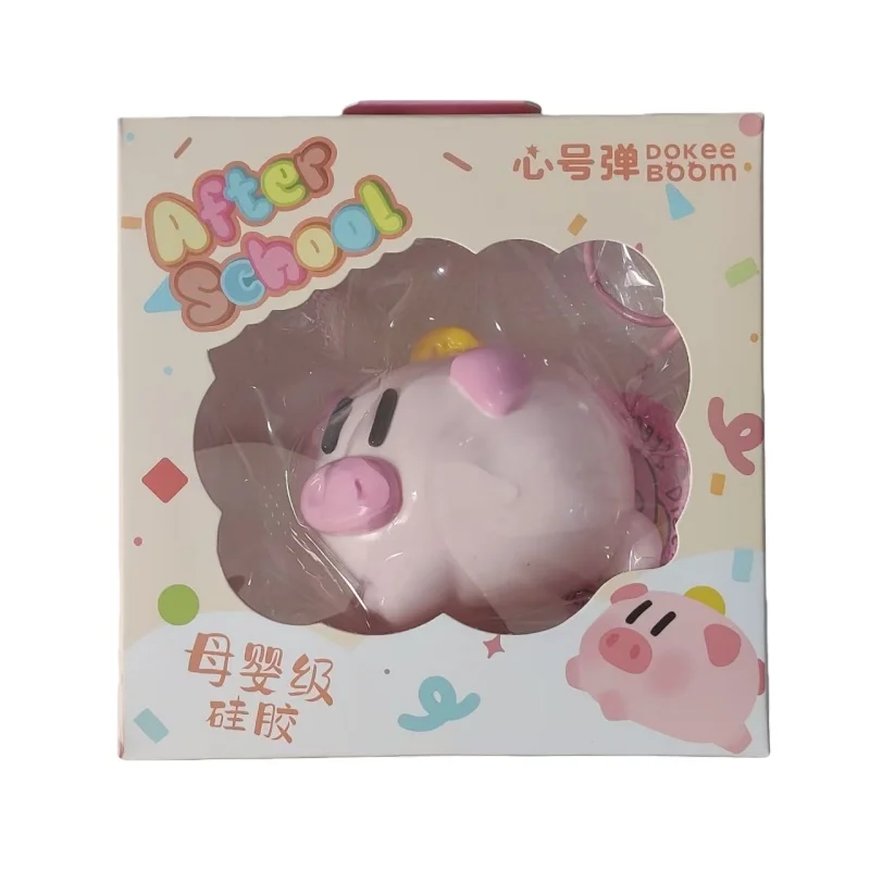 Zabawka antystresowa Kreskówkowy Zegar Świnka Gniotek Śliczna Miękka Powolna Antystresowa Zabawka Narzędzie dla Dzieci Prezent na Boże Narodzenie Urodziny