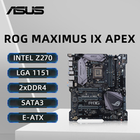 ASUS ROG MAXIMUS IX APEX Motherboard Support i7-7700K i7-6700K i5-7600K i5-6600K i5-6500 CPU DDR4 4266MHz M.2 ATX Z270 Mainboard