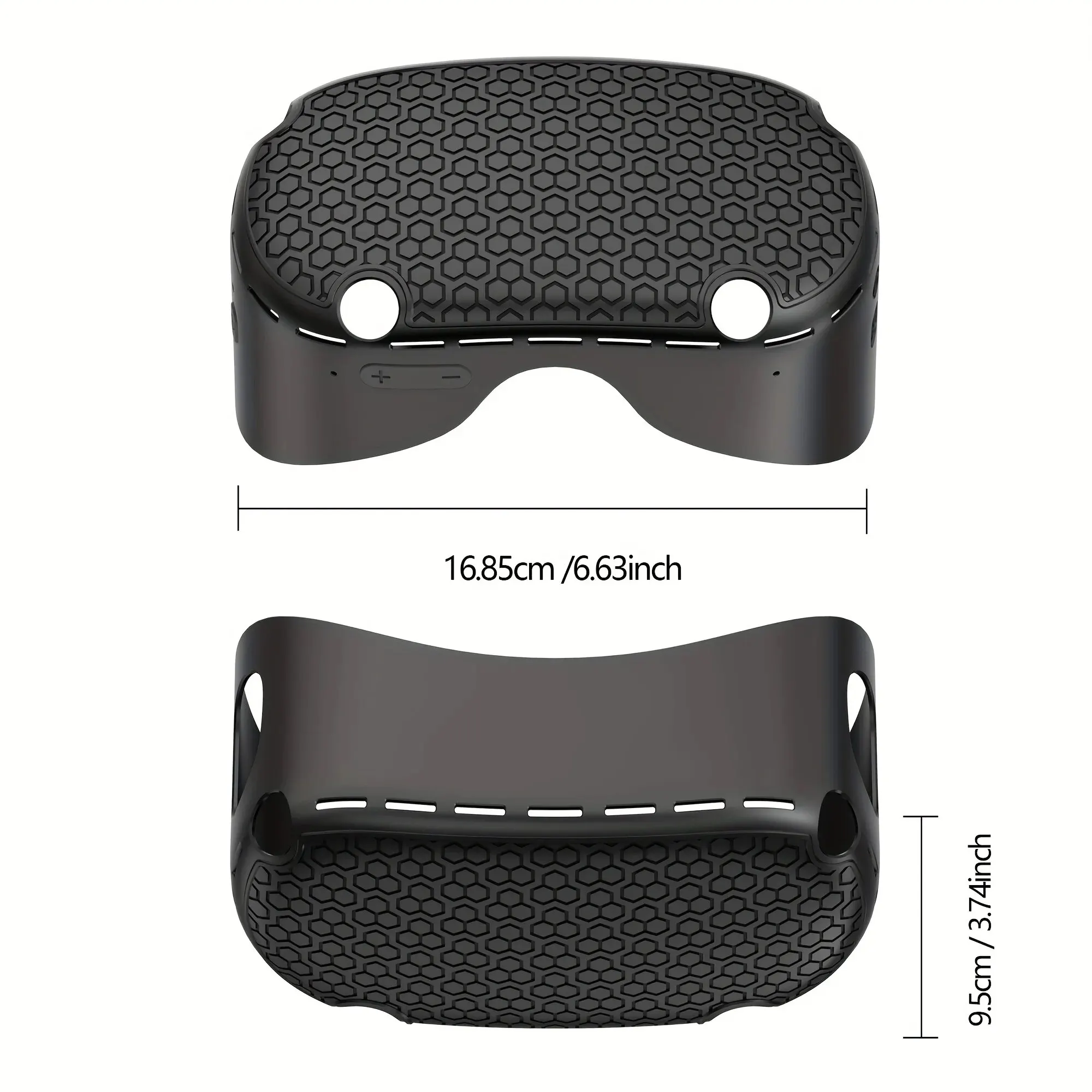 Silicone VR Shell Protective Cover Compatible with Quest 2, Headset Protector Cover Anti Scratch Anti Dust Anti Shock