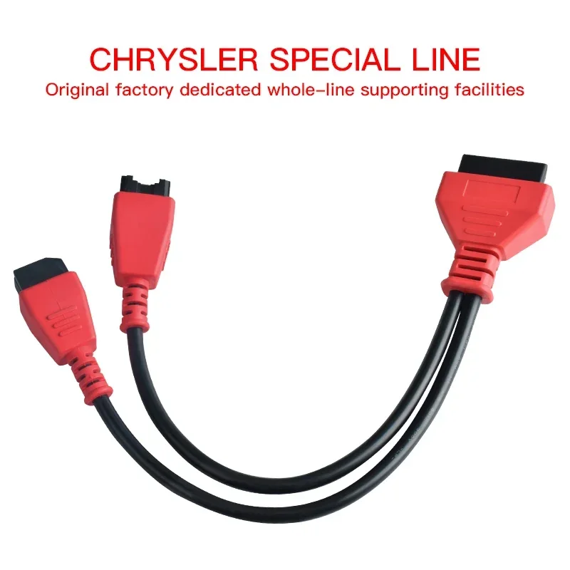 For Chrysler Programming Cable 12+8 Connector for Autel DS808 Maxisys 906 908 PRO ELITE Chrysler 12+8 Adapter for LAUNCH X431