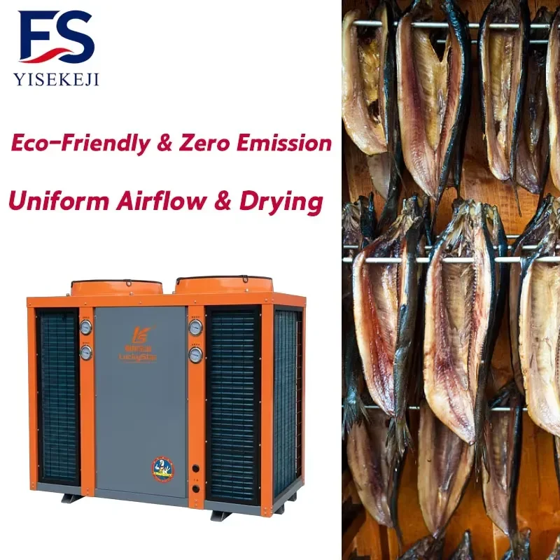 For OEM ODM 75C High Temp Split Heat Pump Dryer 34.6kW Commercial Food Dehydrator Agricultural Industry Drying Machine