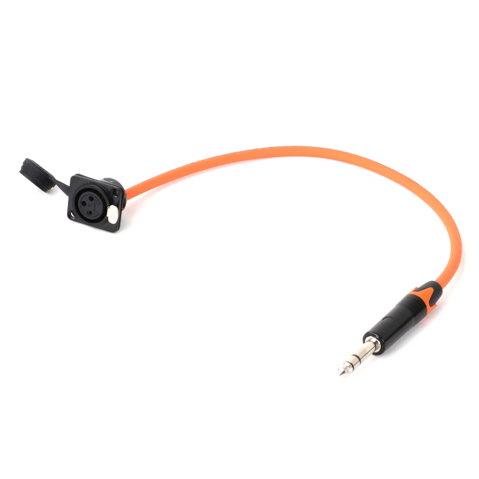 0.3M-15M 3Pin XLR Female Panel Mount MIC Socket to 6.35mm Stereo Male Jack Audio Cable Pass Through Balanced Speaker Amp Mixer