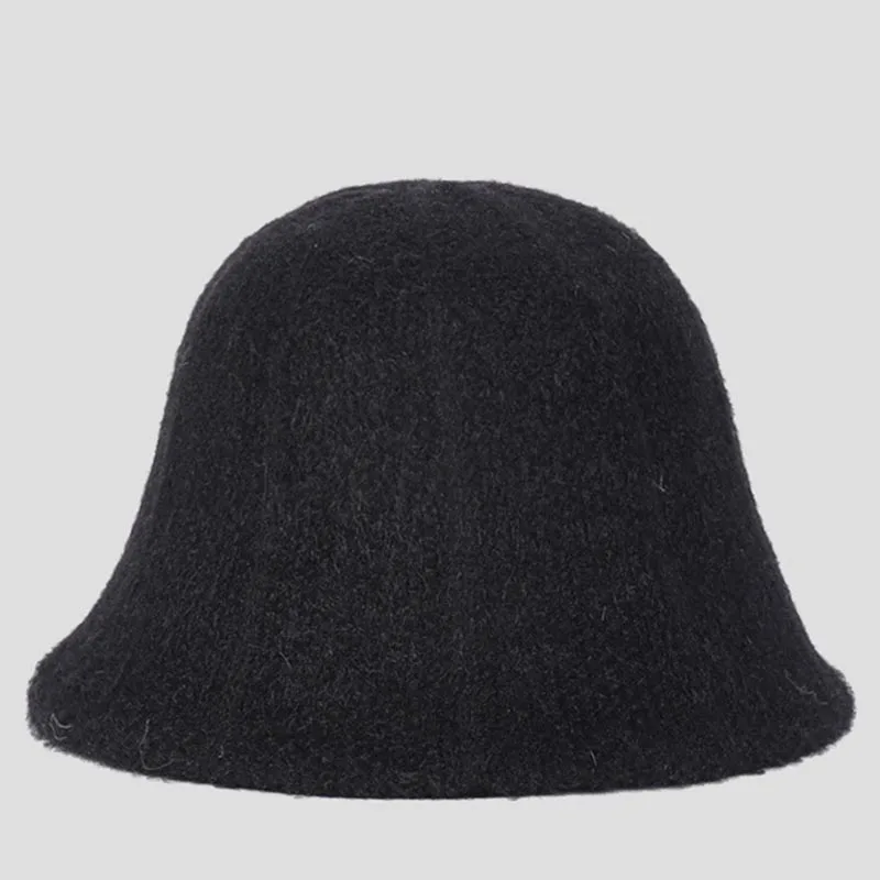 MAXSITI U Winter Bucket Hat for women Simple Versatile Basin Hat  Warm Knitted Bucket hat women hat