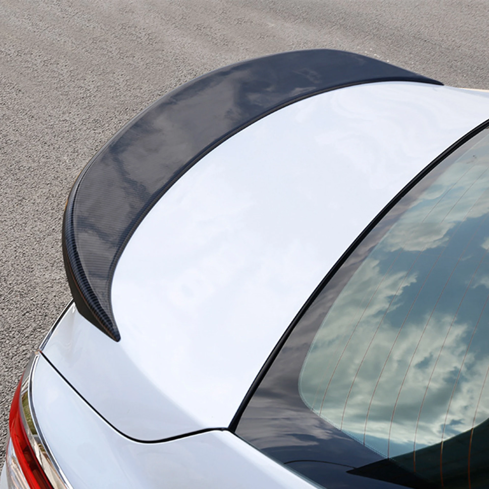 For Toyota Camry 2018-2022 Rear Trunk Roof Lid Spoiler Wing Tail Tailgate Splitter Lip Spoilers ABS