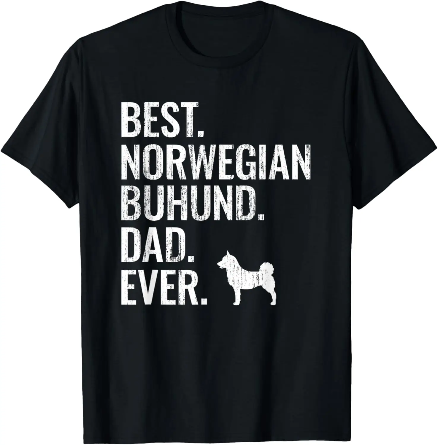 

Лучший мужской норвежский Buhund Dad Ever - Cool Dog Owner Gift