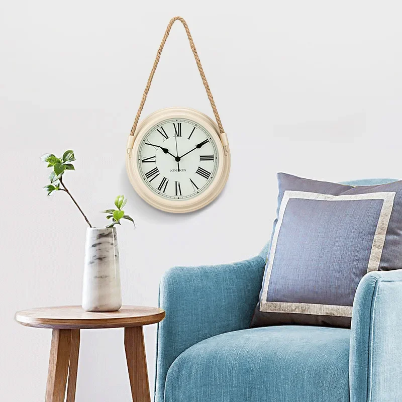 2026 Metal Wall Clock  Home Living Room Wall Hanging Decoration Kitchen Room Decorative Vintage Decor 3D Creative Clock - view 4