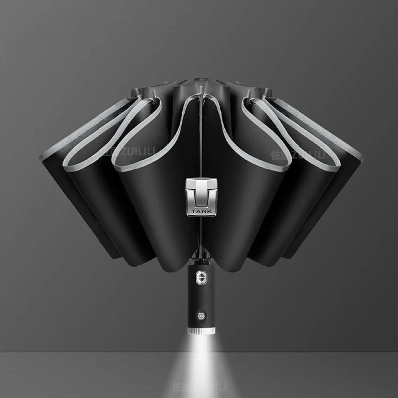 Car Automatic Folding Windproof Sunshade Umbrella For Great Wall TANK 300 TANK 400 TANK 500 TANK 700 2022 2023 2024 Accessories