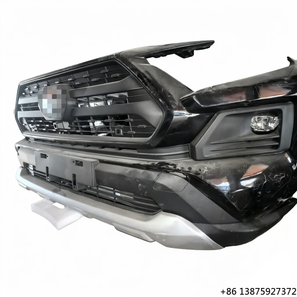 

Комплект переднего бампера для RAV4 2019-2021 с решеткой радиатора и противотуманными фарами, пластиковые автозапчасти (оригинал)