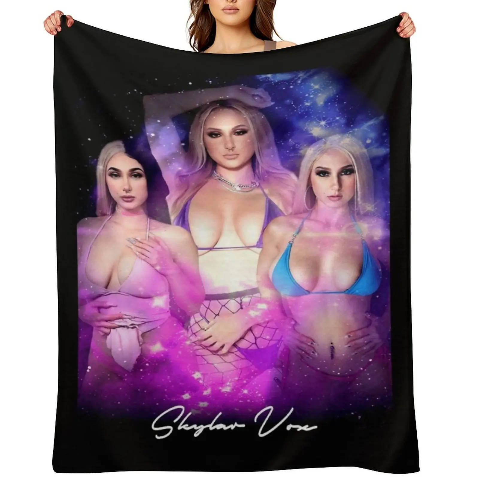 

Skylar Vox Throw Blanket Flannels Flannel Nap Winter beds Blankets