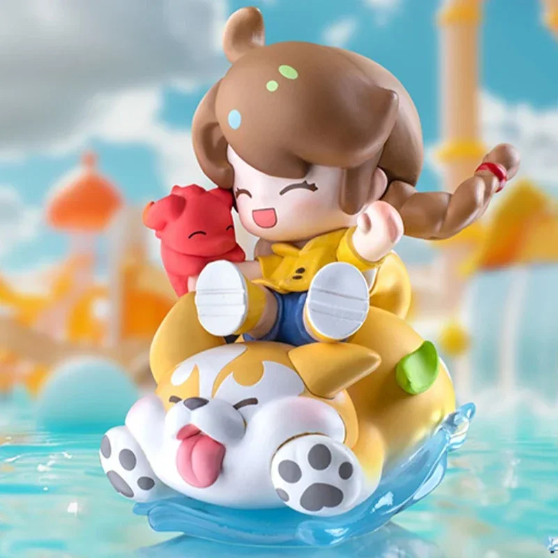 Popmart King Glory Canyon Sprouts New Dream Forest Series Blind Box Guess Bag ของเล่นตุ๊กตาน่ารักอะนิเมะรูปเครื่องประดับคอลเลกชัน